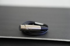 XLR Female to Male pin Approx. 5Feet (USED SHIPS FROM US)