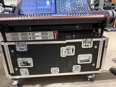 Midas HD96 Mixing console with ZCase Hydraulic Flip Case