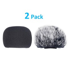 YOUSHARES DR05X Windscreen Muff and Foam Compatible with Tascam DR-05X DR-05 …