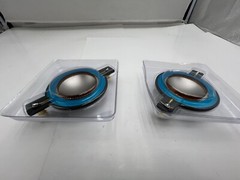Box of 2 Voice Coil Diaphragm Tweeter Silver Black