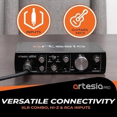 Artesia A22xt USB Audio Interface – High-Resolution Recording & Music Production