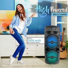 Pyle Bluetooth Portable PA Speaker – Party Audio Speak Black PPHP2835B