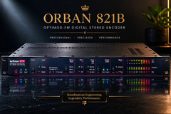 Orban 8218 Optimod-FM Digital Stereo Encoder | Broadcast Audio Processor
