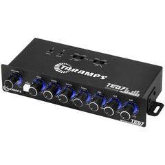 Taramp’s TEQ 7 Stereo 7-Band Graphic Equalizer RCA Input 2 Channels HPF and L…