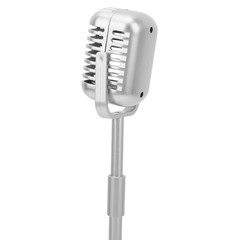 Liftable Retro Microphone Props Lightweight Model For Cosplay Trending