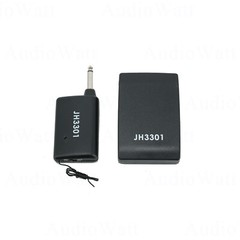 2x EMB JH3301 Uni-Directional Wireless Microphone + Transmitter + Receiver – NEW
