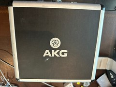 AKG P220 High-Performance Large Diaphragm True Condenser Microphone New In Case