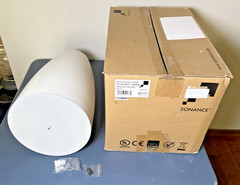 Sonance Professional PS-P83WT 8″ Pendant Speaker 160 Watt 8 Ohms 40137 White