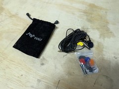 Pop Voice Corded Lavalier Microphone With 12.8 ft Cord And 3.5 mm Jack
