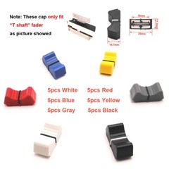 30pcs/lot Straight Slide Fader Knob Cap For Yamaha Allen & Heath Soundcraft