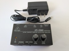 Behringer MA400 MICROMON Ultra-Compact Monitor Headphone Amplifier
