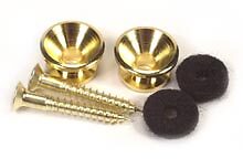 Peavey Premium Guitar Strap Button Gold With Chrome-Plated Hardware 69260 New