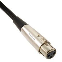 1.5ft XLR 3-Pin Female to Two XLR 3-Pin Male Mixing Console/Recorder Y-Cable