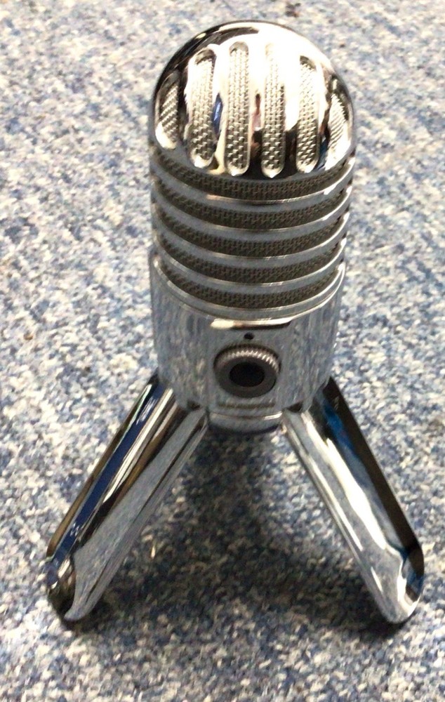 Samson Meteor Mic USB Studio Condenser Microphone For Home Recordings Podcasting