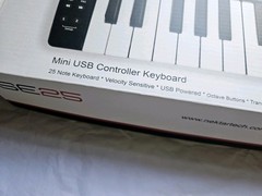 NEW Nektar SE25 MIDI Keyboard Controller USB Wired 25 Mini Keys Portable Black