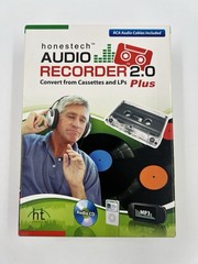 Honestech Audio Recorder 2.0 Plus Convert From Cassettes LPs Windows XP Vista