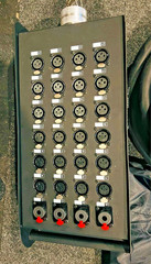 Seismic Audio Snake Cable Stage Box 24 Channel 50 foot unused
