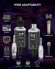 STRICH UHF Wireless XLR System 16 Channels 30M Distance For Mic Mixer PA Speaker