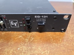Electro-Voice EV EQ-131 Graphic Equalizer 31 Band 1/3 Octave Mono XLR 1/4″ TRS