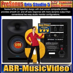 2 PreSonus Eris E7 XT Studio Monitor/ 1 Year Manufacture Warramty