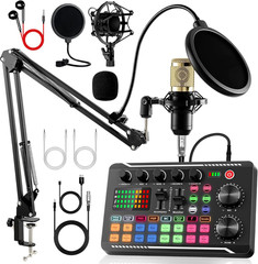 Podcast Equipment Bundle, Podcast Equipment with BM-800 Microphone