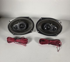 Thump Model TH-6931 speakers 200 watt 4 ohms 9″ old school vintage plus wire