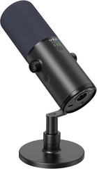 TD510 AIR Dynamic Podcast Microphone with AI Noise Cancellation & Desktop Stand