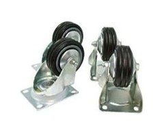 JBL Bags SRX828SP-CVR-DLX-WK4 Deluxe Custom Cover + WK-4S Caster Kit Wheel Set