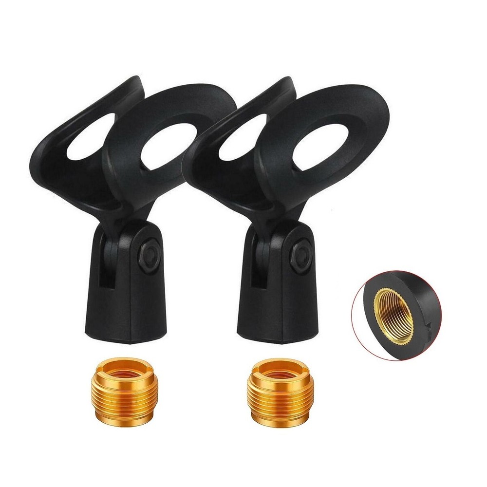 2 Pack Microphone Clip Holder Mic Clamp for Sennheiser e865 e903 e935 e945 e914