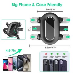 Guitar Bass Phone Holder Clip Stand 360°Rotating Mount for Musicians Live Stream