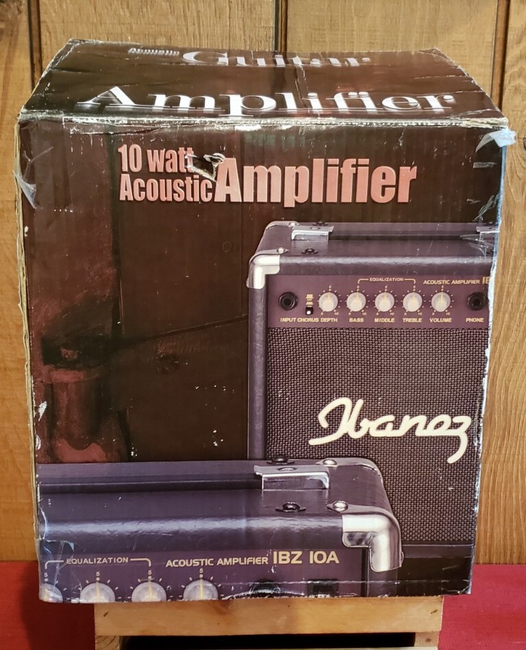 Ibanez 10 Watt Acoustic Guitar Amplifer Limited Edition Tweed IBZ10A