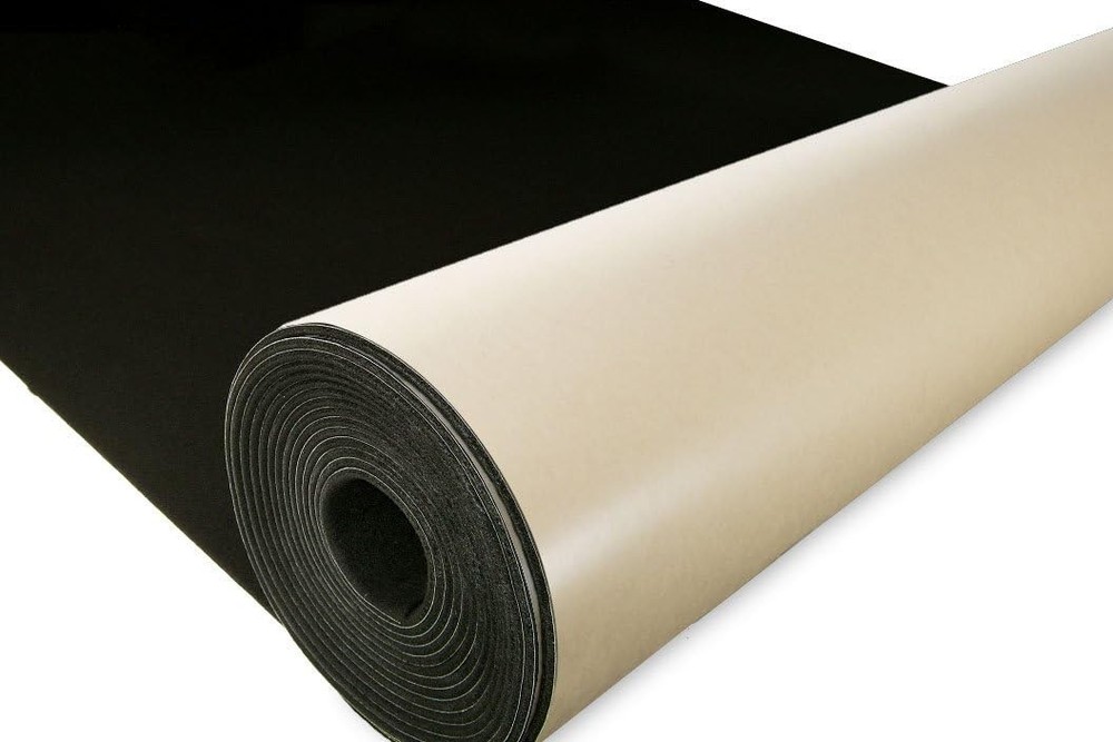 MuteX Acoustic, Soundproof, and Insulating Material with Easy Adhesive Backing