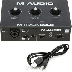 M-Audio M-Track Solo USB Audio Interface