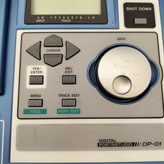 Tascam DP-01 Digital MTR Portastudio Multi-Track Recorder Used Blue Gray