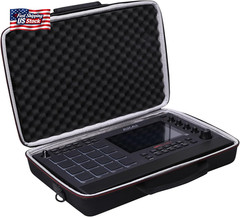 LTGEM Case Compatible with AKAI Professional MPC Live Ii/Live Drum Machine with
