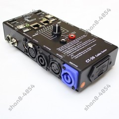 Audio Stage Lighting Cable Tester Continuity Test for Powercon Speakon XLR USB