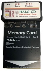 Roland D70 Memory Card PKN-01 with 1408 Patches + Original Patches + 4 x 256MRAM