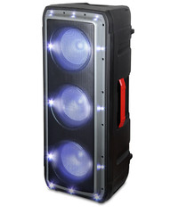 Dolphin Triple 10-Inch Woofer Rechargeable Loud Bass Portable Party Speaker