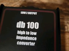 Rapco DB100 Direct Box Low Z Output High To Low Impedance Converter **FAST SHIP*