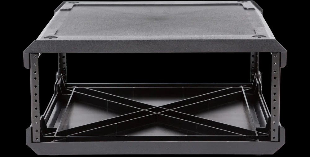 SKB 3i-M4U20-FRM 4U 20 Inch Injection Molded Deep Rack Frame