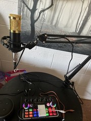Podcast Equipment Bundle, BM-800 Mic Kit with Live Sound Card, Adjustable Mic…