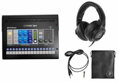 PRESONUS EarMix 16M 16×2 AVB Personal In-Ear Monitor Mixer+Mackie Headphones