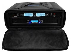 Rockville RRB35 3U Rack Bag Double-Sided Case with 16″ Depth + Shoulder Strap