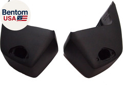 Left & Right Rubber Impact Bumper Block Guard for Porsche 911 Rear Euro 91150534