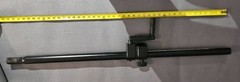 ONE speaker crank up pole for subwoofer, 1-3/8″ both ends, 33” to 44” extension