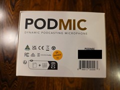 RODE PodMic Dynamic Podcasting Microphone SEALED NEW IN HAND