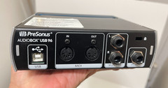 PreSonus AUDIOBOX USB 96 2 Channel Audio MIDI Interface USED WORKING No cables