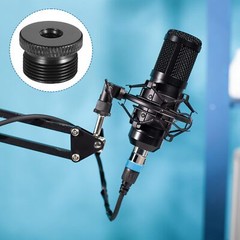 4 Pcs Microphone Stand Adapter 1/4 to 5/8 Screw Tripod Mount