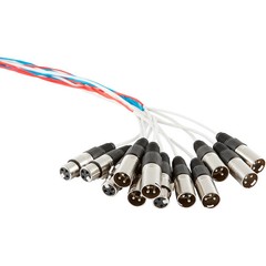 Musician’s Gear Stage Snake 8 x 4 in. 50 ft.
