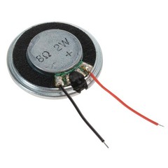 YXQ 2W 8 Ohm Micro Internal Speaker Magnet Loudspeaker 28mm Dia Round black